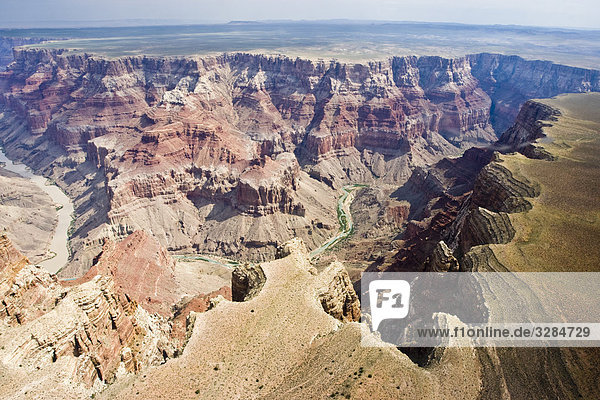 Grand Canyon  South Rim  Arizona  USA  Erhöhte Ansicht