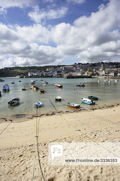 Hafen St Ives  Cornwall  England