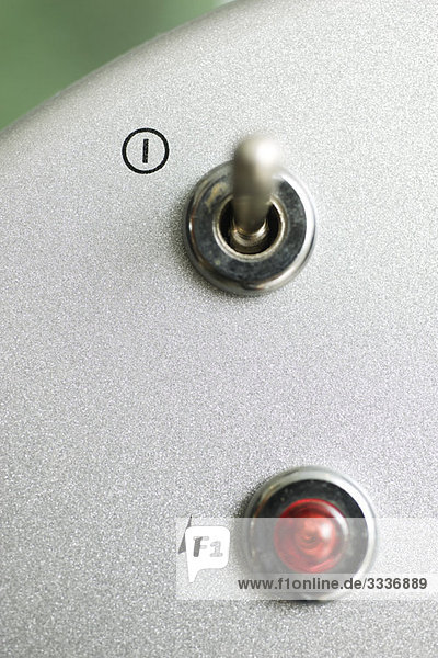 Espresso machine  close-up of control knobs