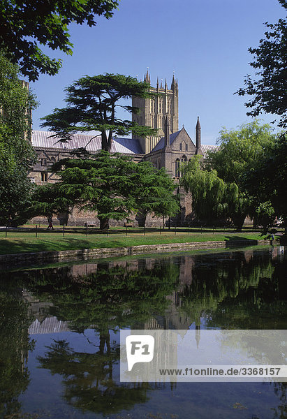 Kathedrale von Wells  Somerset  England