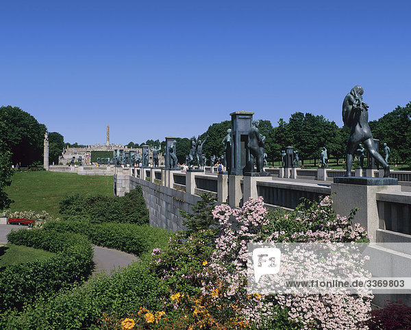 Vigeland  Froschner Park  Oslo  Norwegen