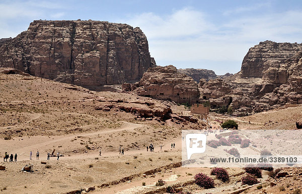 Landscape  Petra  Jordan  Asia