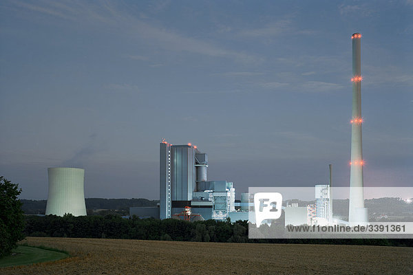 Coal-fired power station  Zolling  Germany