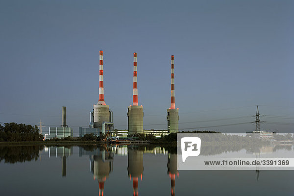 Irsching Power Station  Upper Bavaria  Germany