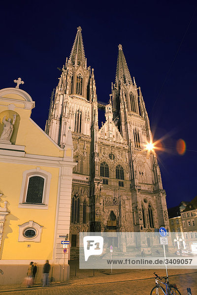 St. Peters Cathedral  Regensburg  Germany