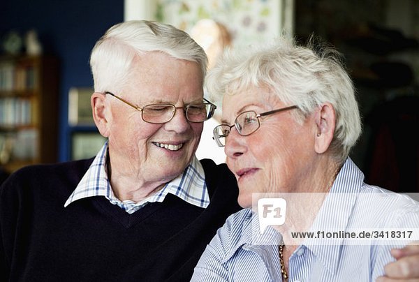 Charitable elderly couple