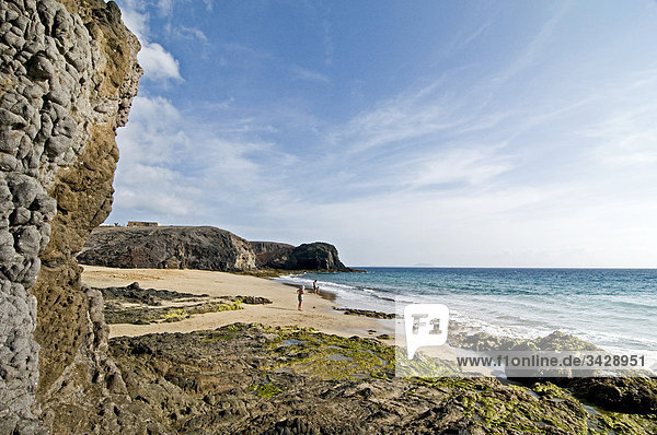 Playa del Pozo  Playas de Papagayo  Lanzarote  Spanien