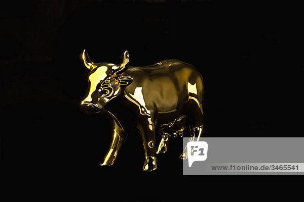 A golden bull