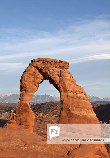 Zarter Bogen  Arches Nationalpark  Utah  USA