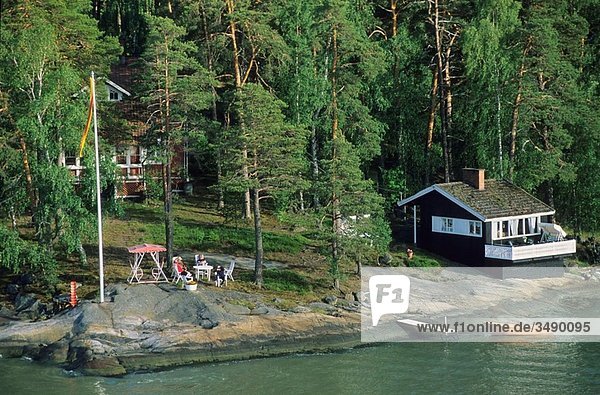 Finland  Turku archipelago  Summer cottage