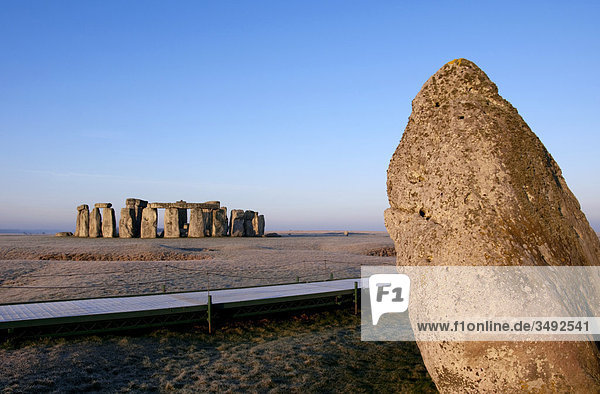 Stonehenge  Wiltshire  UK  England  Europe