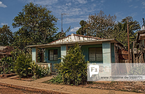 Wohnhaus in der Kleinstadt Isabel  Kuba