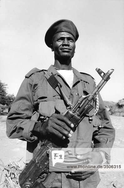 Sudan  Kurdufan  Soldat