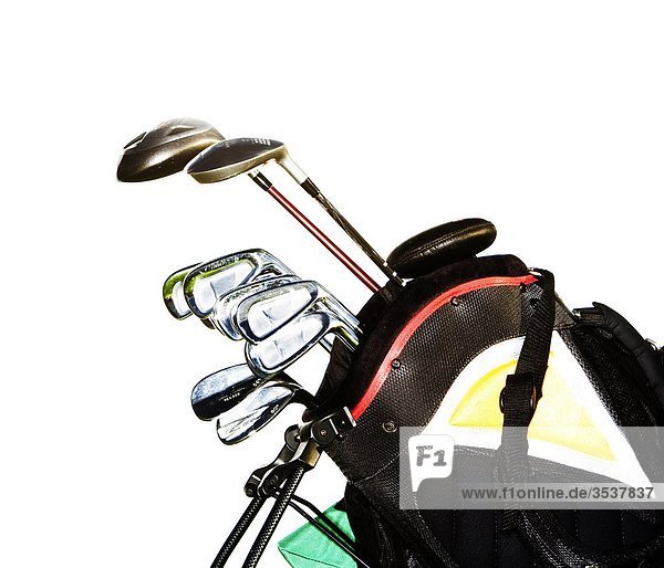 Ein Golf-Bag voller Golf Clubs  Schweden
