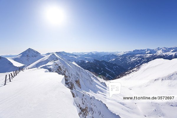Viertleck and Schareck in the Radstaedter Tauern Austria