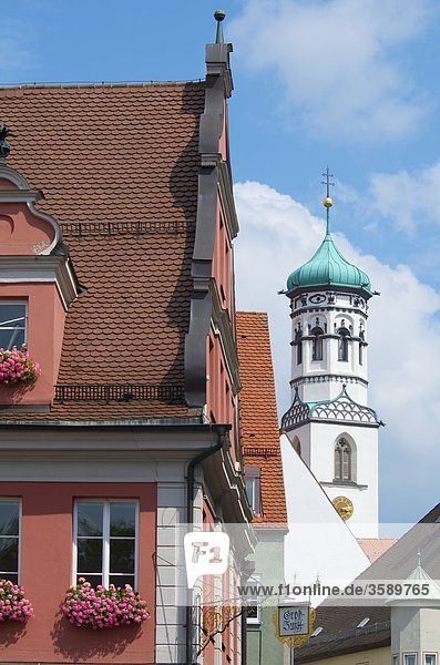 Kreuzherrenkirche  Memmingen  Bayern  Deutschland  Europa