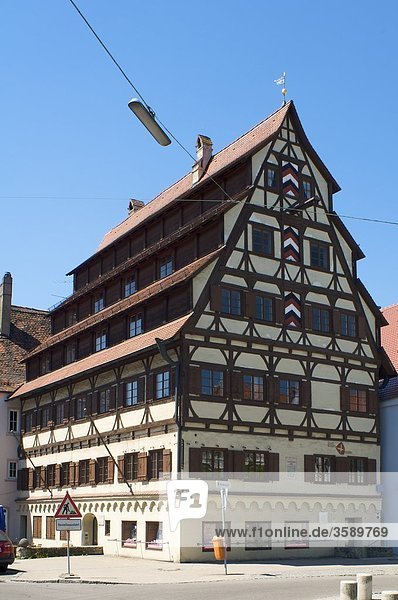 Siebendächerhaus  Memmingen  Bayern  Deutschland  Europa