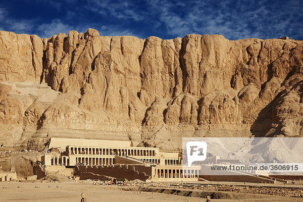 Tempel der Hatschepsut  Luxor  Ägypten  Afrika