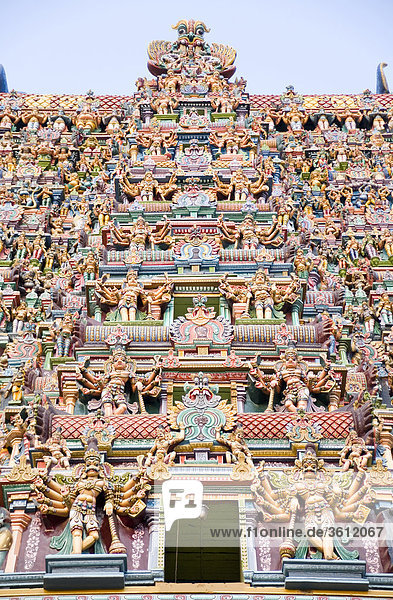Temple  Madras  India  Asia