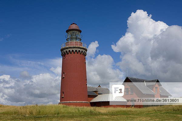 Wolke Wohnhaus Küste Dänemark Leuchtturm Jütland