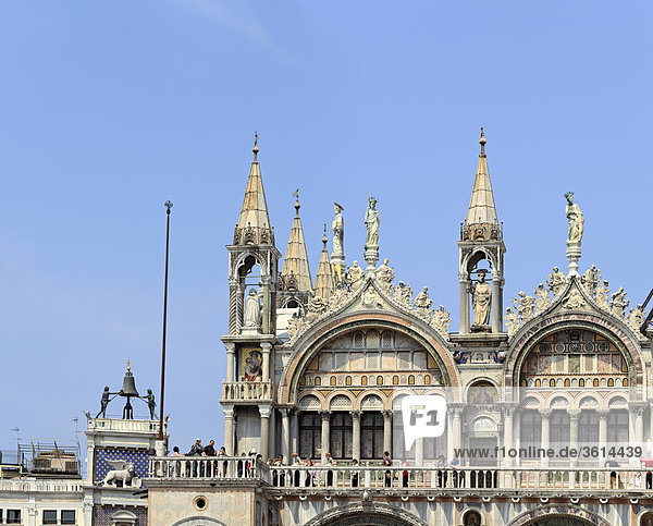 Saint Mark's Cathedral  Venedig  Veneto  Italien