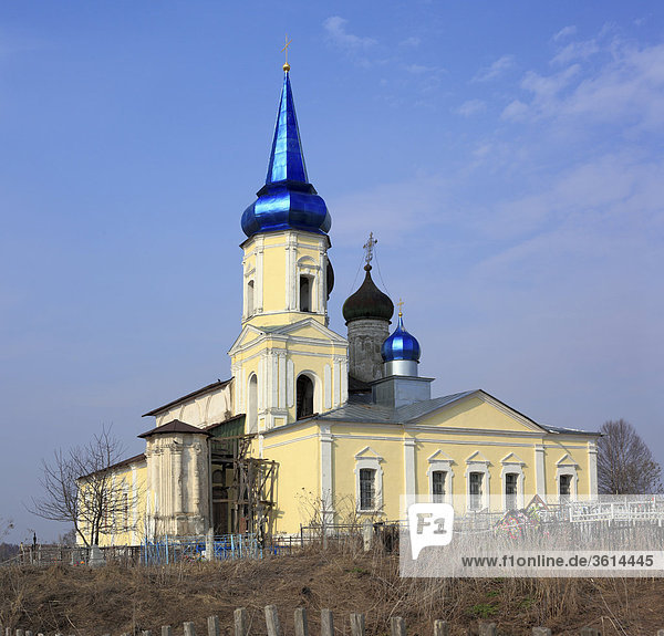 Dormitio-Kirche  1540s  Iwanischtschi  Twer Region  Russland
