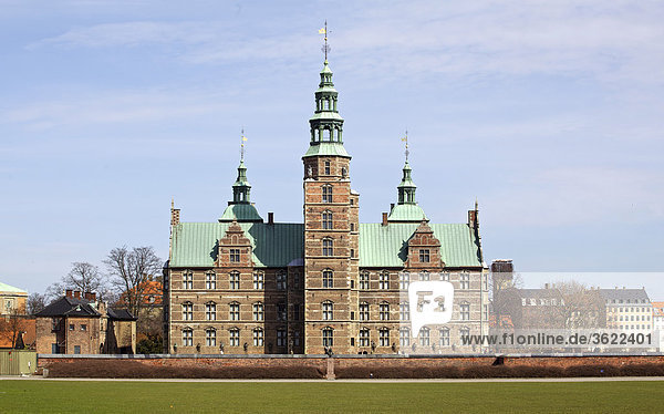 Rosenborg Castle in Copenhagen  Denmark