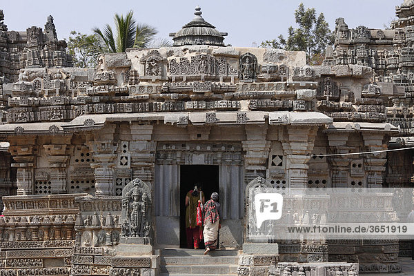 Kesava Temple  Keshava Temple  Hoysala style  Somnathpur  Somanathapura  Karnataka  South India  India  South Asia  Asia