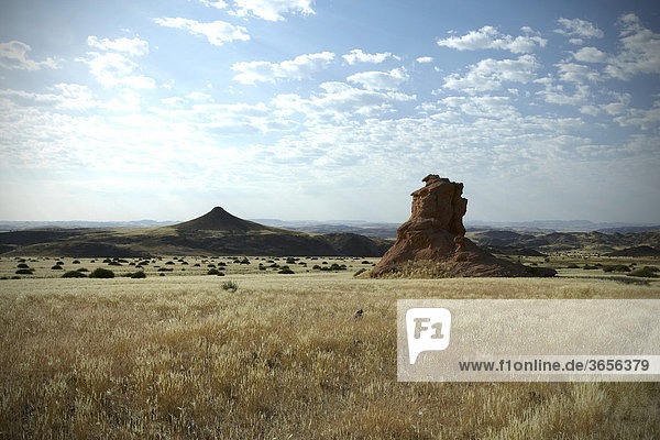 Steinmonument  Damaraland  Namibia  Afrika