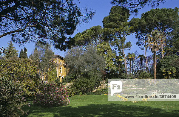 Botanischer Garten von AndrÈ Heller in Gardone Riviera am Gardasee Italien
