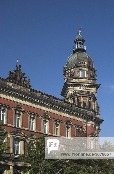 Gebäude der alten Oberpostdirektion in Hamburg