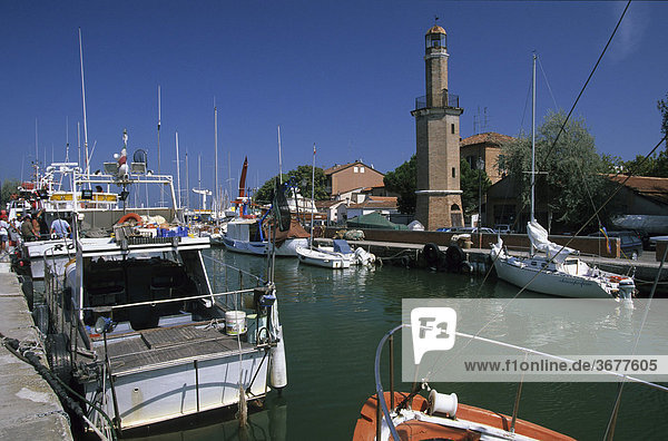 Adriatic coast Emilia-Romagna Cervia lighthouse San Michele