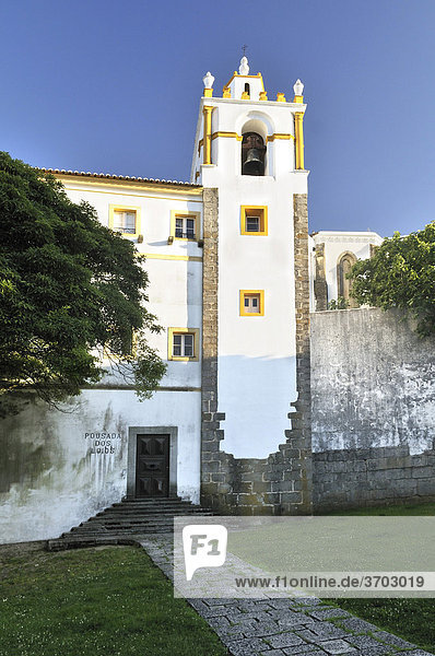 Schloss des Adelsgeschlechts de Cadaval  Casa dos Duques de Cadaval  Evora  UNESCO Welterbe  Alentejo  Portugal  Europa