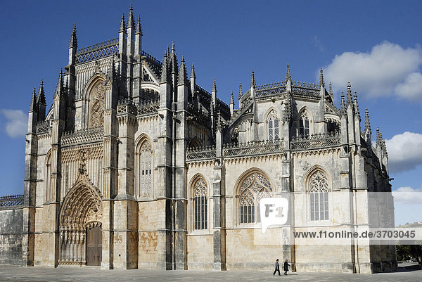 Dominikaner-Kloster Mosteiro de Santa Maria da Vitoria  UNESCO-Welterbe  Batalha  Portugal  Europa