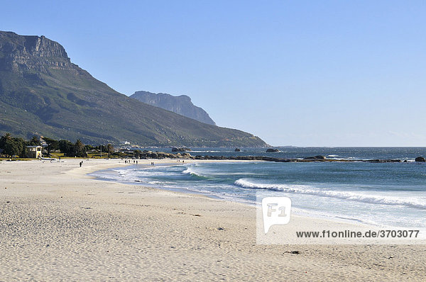 Strand  Camps Bay  Kapstadt  Südafrika  Afrika