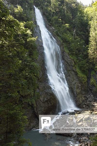 Wasserfall in Kitzlochklamm bei Taxenbach  Pinzgau  Land Salzburg  Salzburger Land  Österreich  Europa