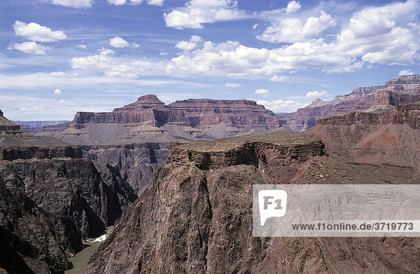 Grand Canyon mit Colorado River  Arizona  USA