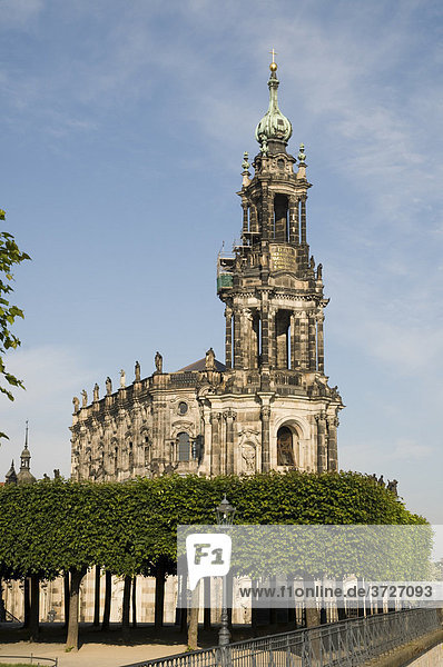 Kathedrale,  Hofkirche,  Dresden,  Sachsen,  Deutschland