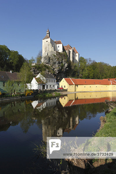 Burg Raabs an der Thaya  Waldviertel  Niederösterreich  Österreich  Europa