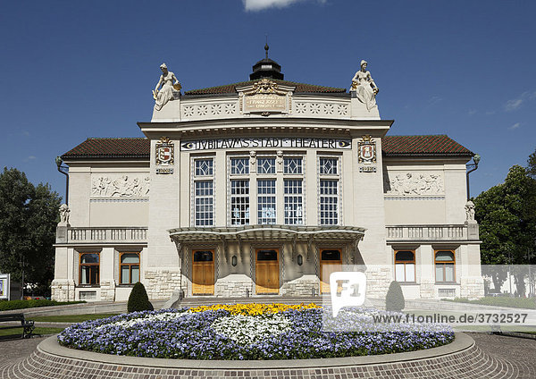 Jugendstil-Stadttheater  Klagenfurt  Kärnten  Österreich  Europa