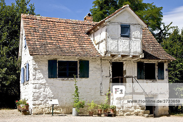 Old farmhouse  Alsace  France