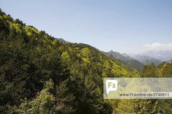 Mountain landscape  Andorra  Europe