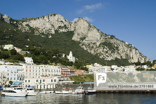 Marina Grande Island of Capri Campania Italy