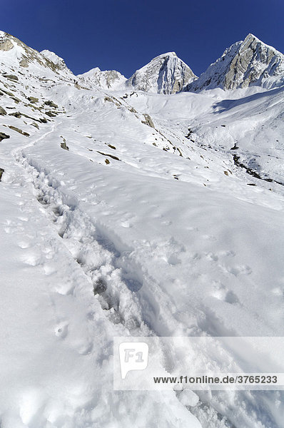 Meraner Höhenweg  Schnalstal  Pfossental Texelgruppe  Südtirol  Italien