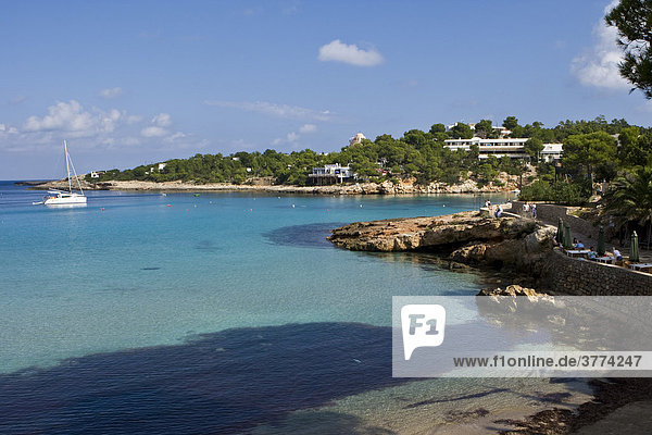 Coast of Portinatx  Ibiza  Baleares  Spain
