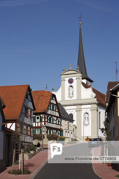 Fuchsstadt  Rhoen  Franconia  Bavaria  Germany
