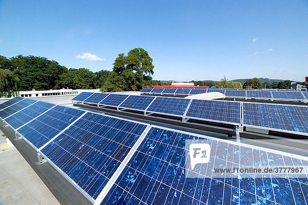 Photovoltaikanlage auf einem Flachdach