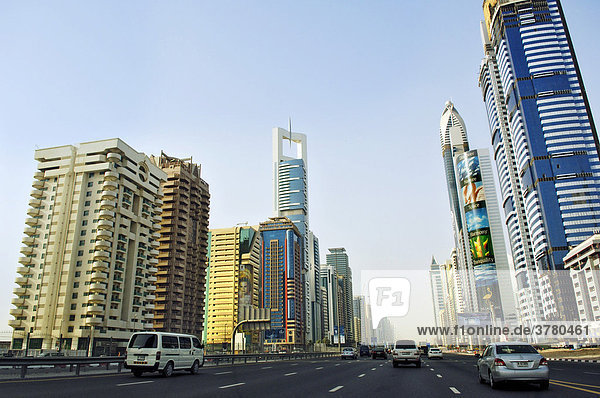 Neubauviertel in Dubai  Vereinigte Arabische Emirate
