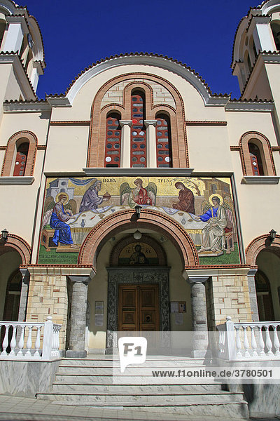 Kirche Hagia Trias in Agios Nikolaos (Aghios Nikolaos)  Kreta  Griechenland