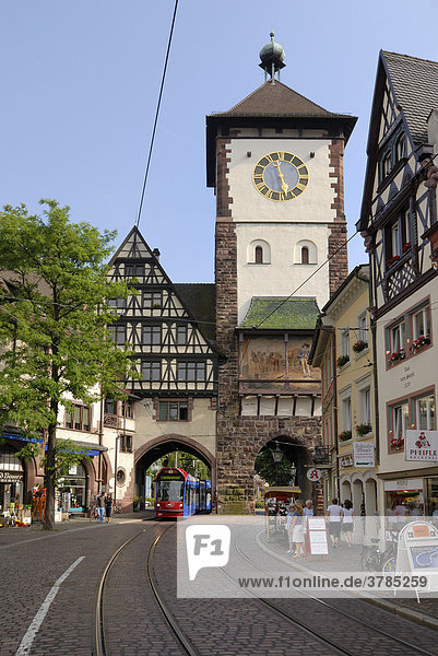 Freiburg im Breisgau - Schwabentor - Baden Württemberg  Süddeutschland  Deutschland  Europa.